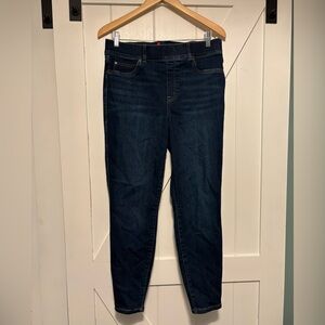 Woman’s Spanx pull on jean leggings size large
